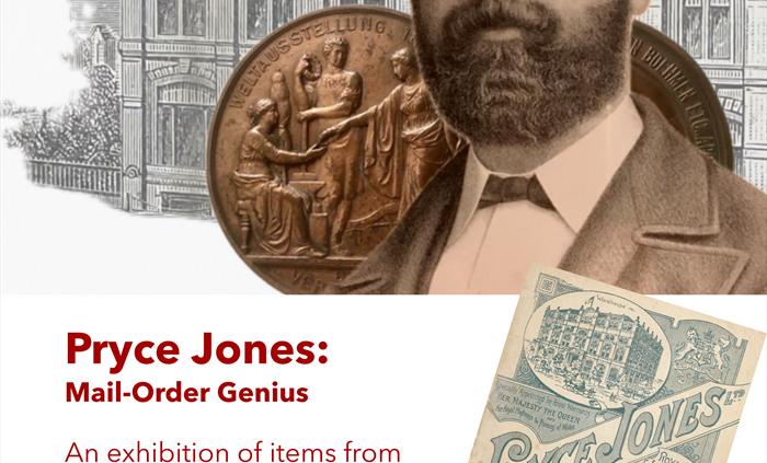Poster for Pryce Jones Exhibition